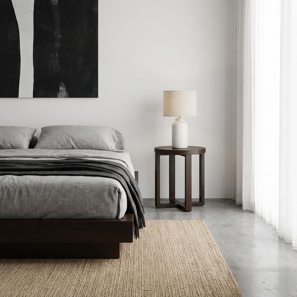 Donald Wooden Lamp Table