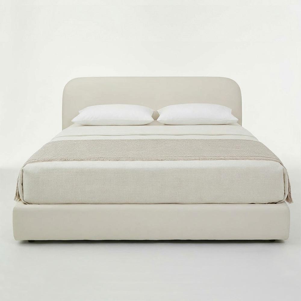 Serenity Fabric Bedframe Headboard + Divan