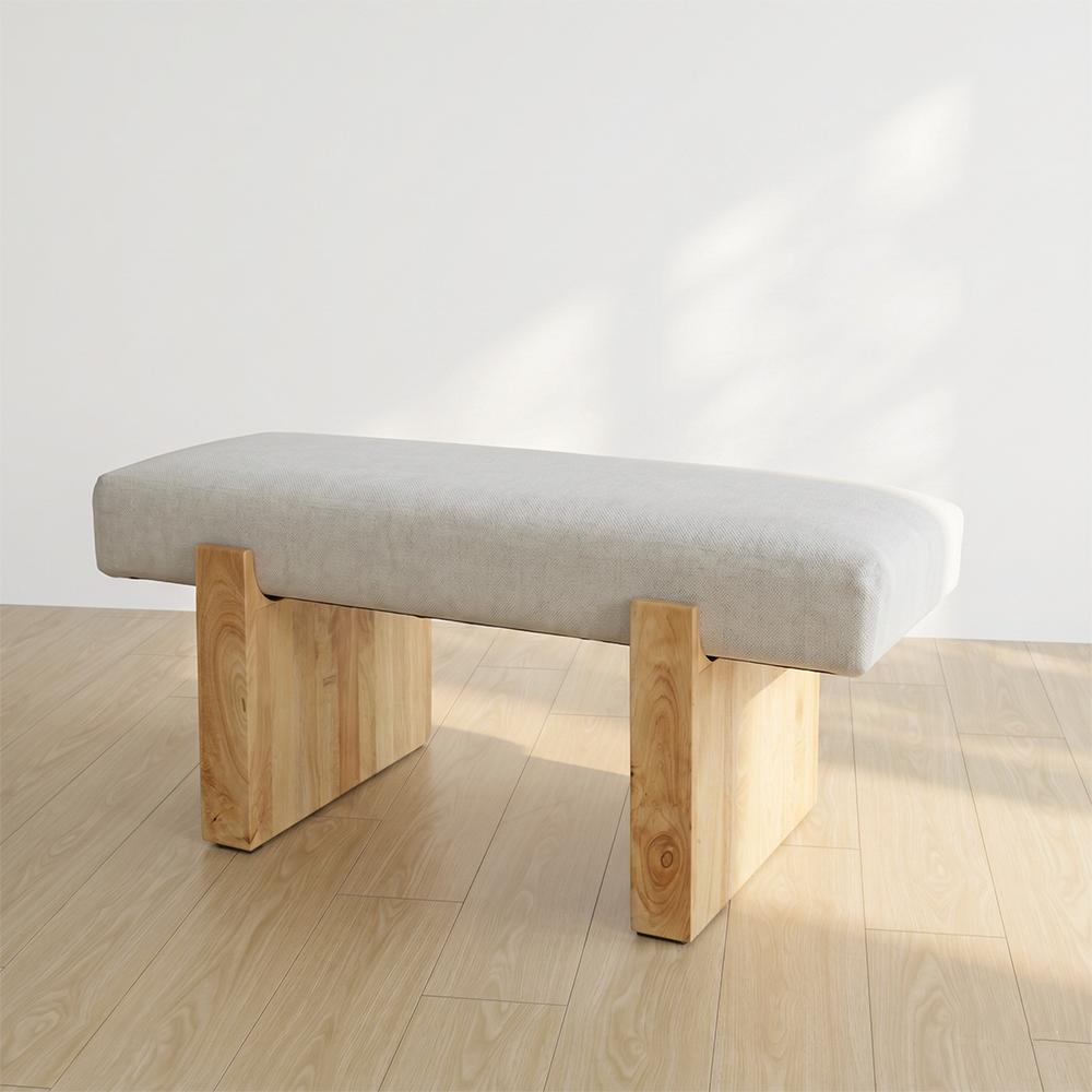 Puno Bench Chair-Natural