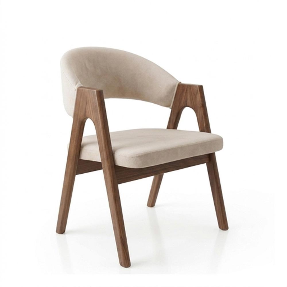 Elysian Wood Dining Chair - Walnut
