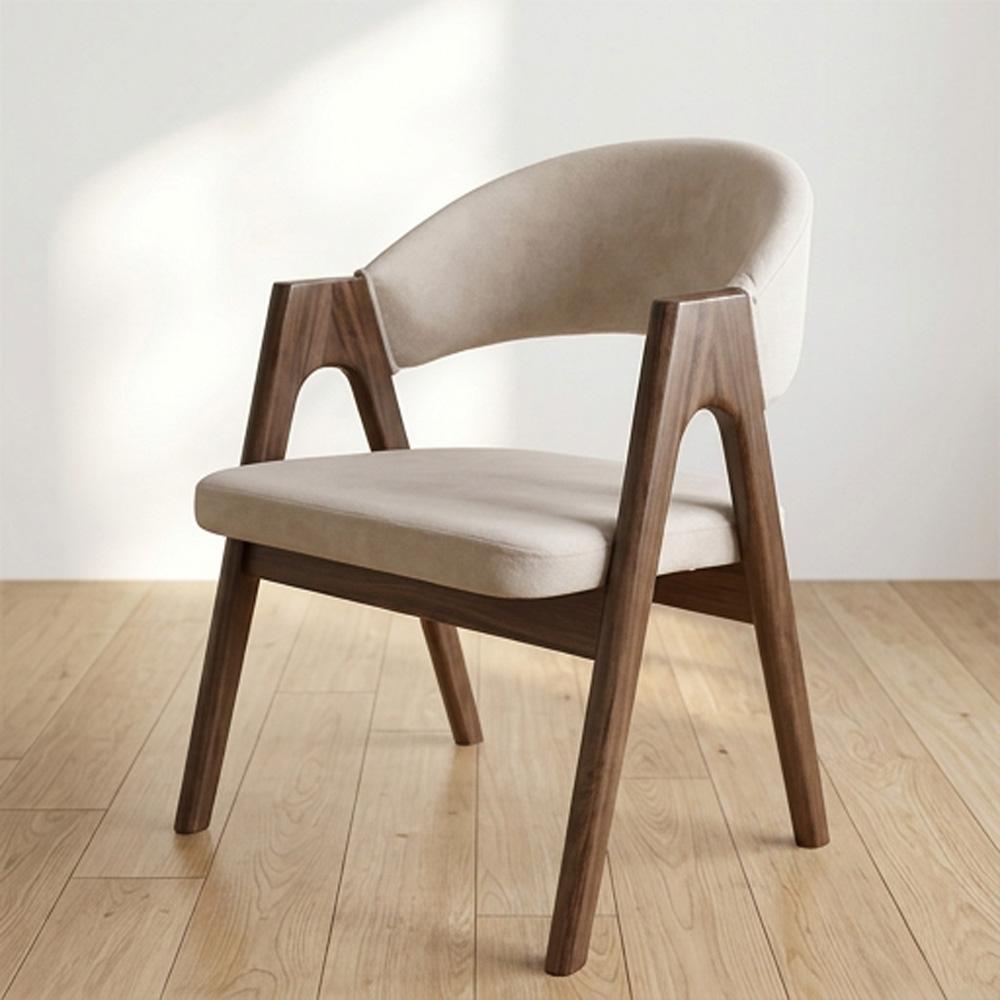 Elysian Wood Dining Chair - Walnut