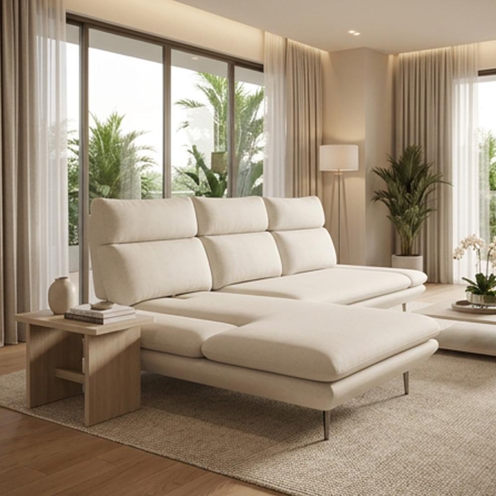 Bellagio Push Back L Shape Sofa