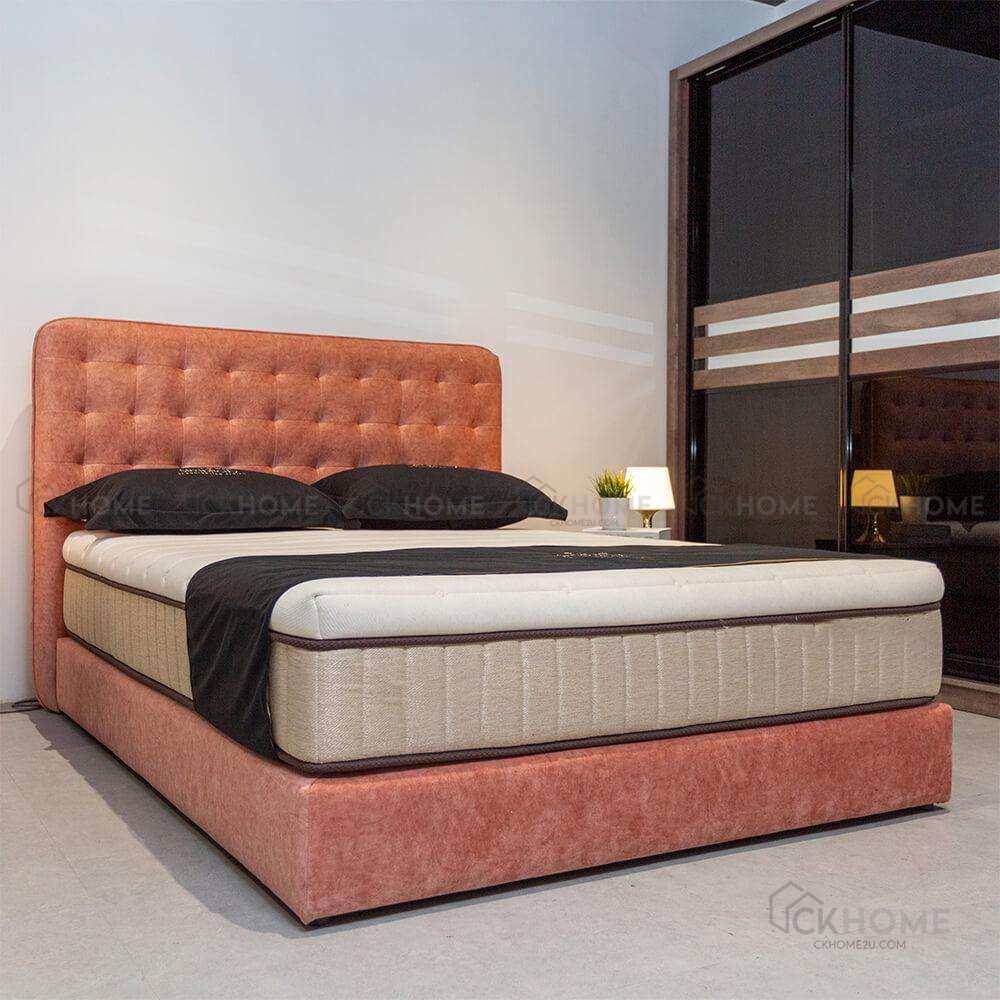 Hatoro Fabric Headboard + Divan CKHOME2U